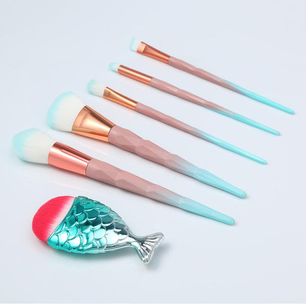 Blending Unicorn Makeup Brushes