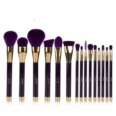 Darkviolet Makeup Brushes Set