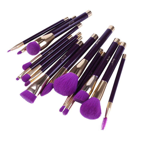 Darkviolet Makeup Brushes Set