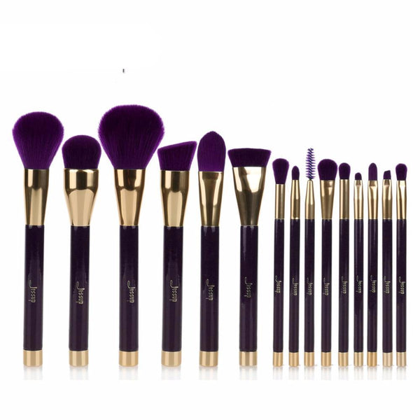 Darkviolet Makeup Brushes Set