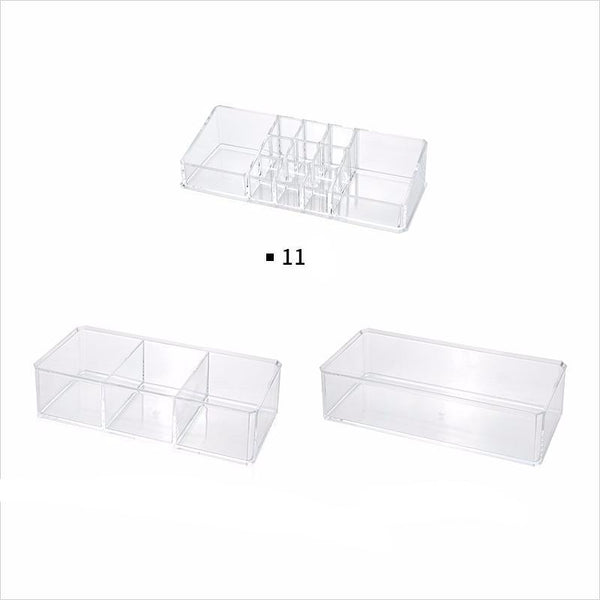 Transparent Makeup Organizer