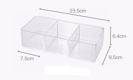 Transparent Makeup Organizer
